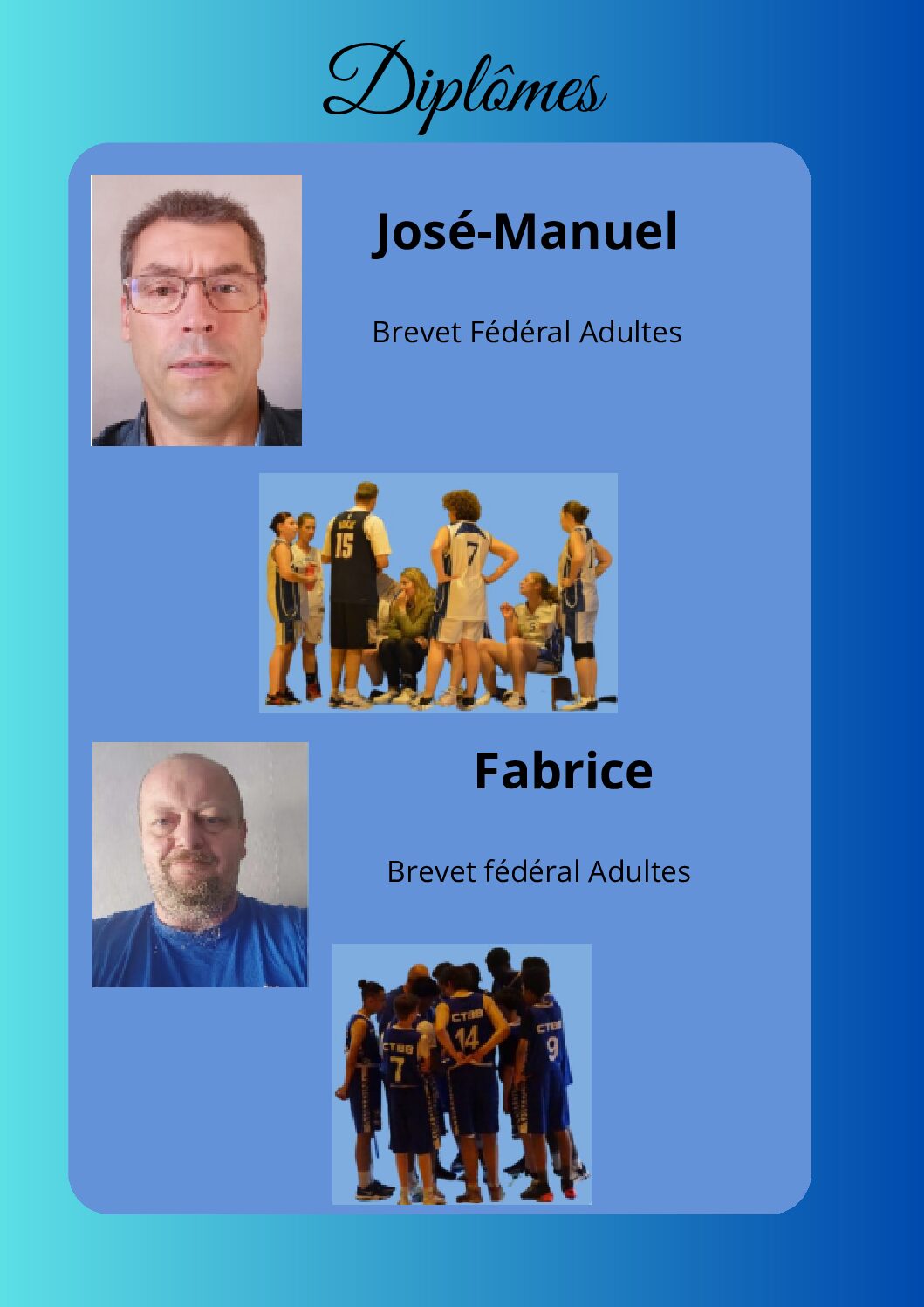 Diplomes Emilien et Lenaic