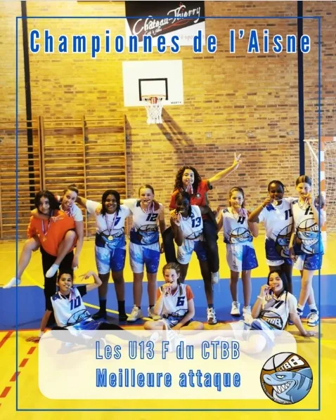 U13F championnes
